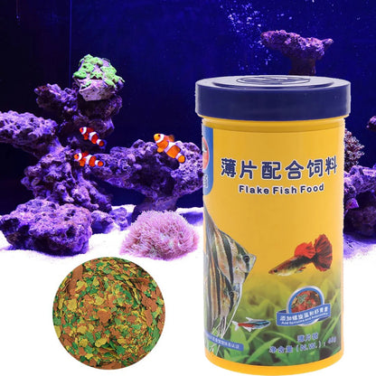 Pellets de Alimento 🐠 – Espirulina y Realce de Color para Peces Ornamentales Pequeños