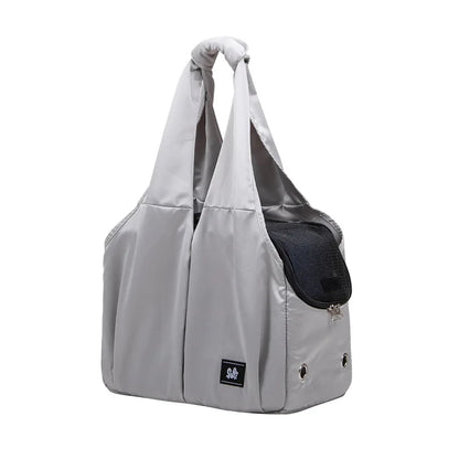 Bolso Transportín Bandolera 🎒 – Para Cachorros y Gatos