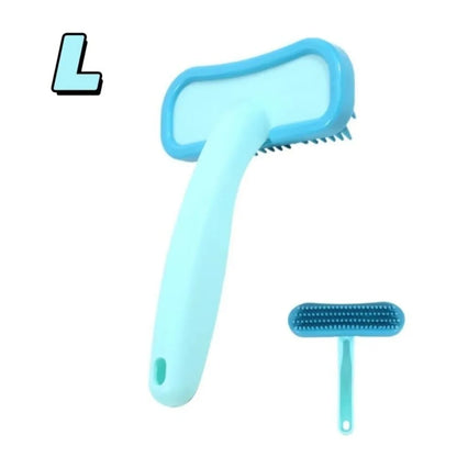 Peine de Silicona Portátil 🛁 – Herramienta de Aseo y Baño para Conejos y Cobayas