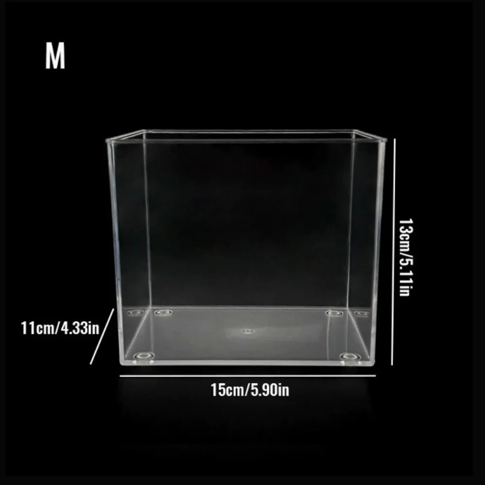 Acuario Nano Rimless Alto y Pequeño - Pecera de Cristal para Betta