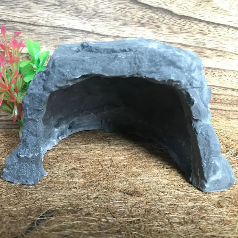 Decoración de Resina para Acuario - Ornamento Artificial para Terrario y Accesorios de Tortuga