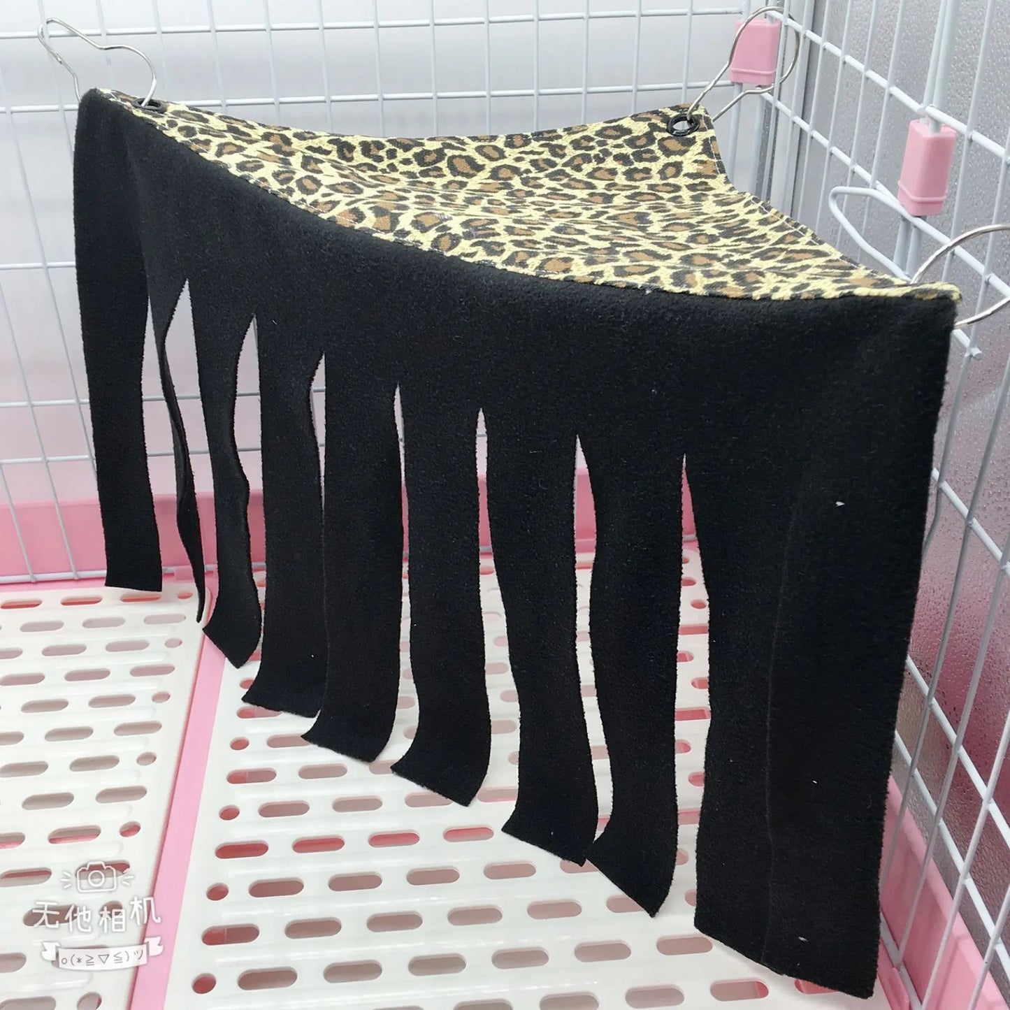Hamaca y Escondite Colgante para Jaula - Accesorios para Hámsters, Cobayas, Chinchillas y Otros Pequeños Animales