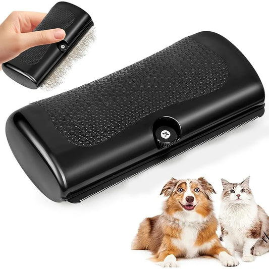 Cepillo Deslanador Ergonómico Profesional 🐾 – Para Perros y Gatos