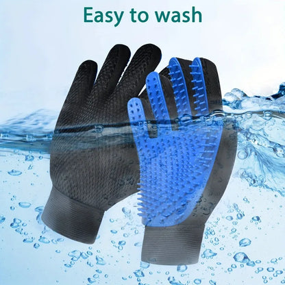 Set de Guantes de Aseo 2 en 1 🧤 – Para Perros y Gatos (Pack de 2)