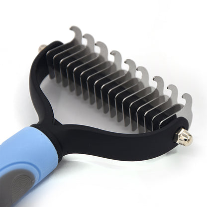 Cepillo Deslanador Profesional ✂️ – Corta Nudos para Perros y Gatos