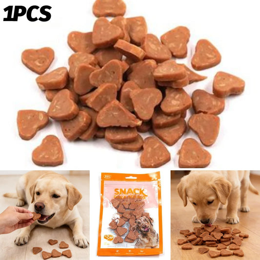 Snack de Pollo en Forma de Corazón 🐔 – Premios de Adiestramiento para Perros Pequeños (50 g)