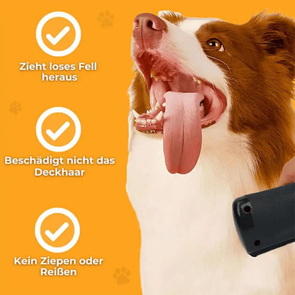 Cepillo Deslanador Ergonómico Profesional 🐾 – Para Perros y Gatos